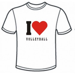 I love volleyball koszulka